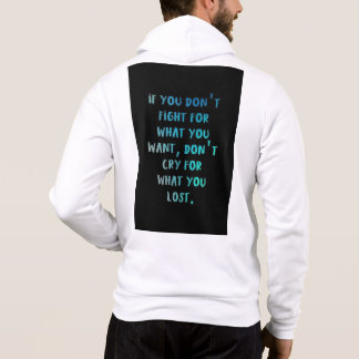 1. "Vecht voor je dromen" 2 "Niet huilen over verl Hoodie