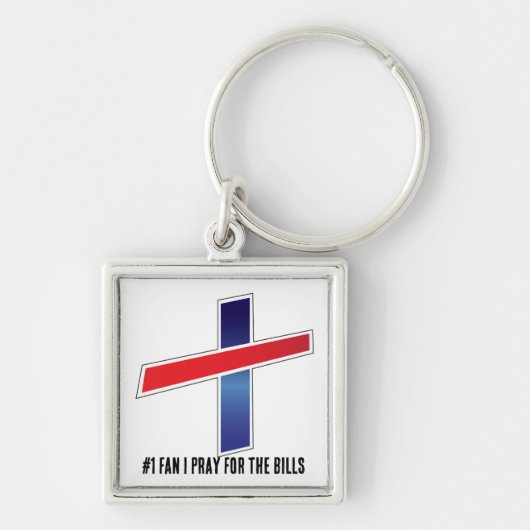 #1 ventilator ik bid voor de Bills Sleutelhanger (Voorkant)