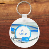 #1 Verpleegkundige Sleutelhanger (Voorkant)
