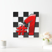 #1 VIERKANTE KLOK (Huis)