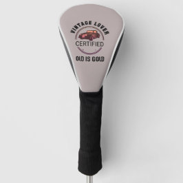 1.vintage autoloverij golfheadcover
