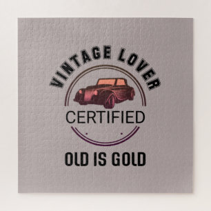 1.vintage autoloverij legpuzzel