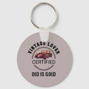 1.vintage autoloverij sleutelhanger