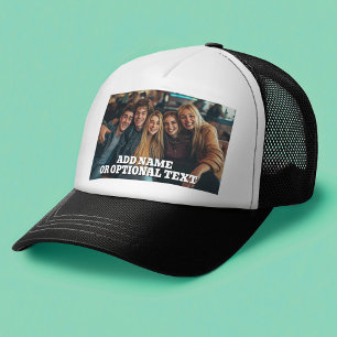 1 Volledige foto en tekst - horizontaal landschap Trucker Pet