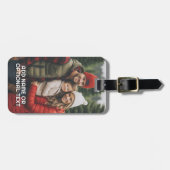 1 Volledige foto en tekst - Info op de achterkant Bagagelabel (Voorkant horizontaal)