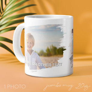1 Volledige foto en tekst - penseelstreek horizont Grote Koffiekop