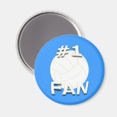 #1 Volleyball Fan Magnet (Voorkant / Achterkant)