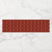 1 WATERFLES ETIKET (Enkel label)