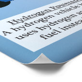 1.Waterstof (He) Periodieke Lijst van de Elementen Poster (Hoek)