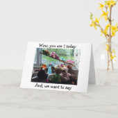 *1* WE ZIJN ALLEMAAL BIJ ELKAAR GEKOMEN OM EEN GEL KAART (Gele Bloem)