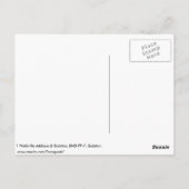 1 Wellsville Addison & Galeton, EMD FP-7, Galeton Briefkaart (Achterkant)