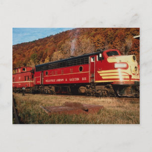 1 Wellsville Addison & Galeton, EMD FP-7, Galeton Briefkaart