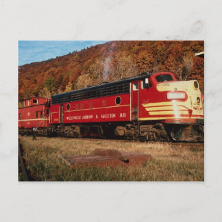 1 Wellsville Addison & Galeton, EMD FP-7, Galeton Briefkaart