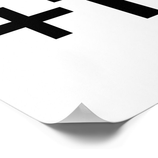 +1 Wetenschap Poster (Hoek)