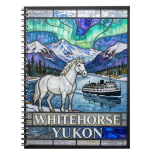 1. Whitehorse Yukon Noordelijk Landschap ❄️ Notitieboek
