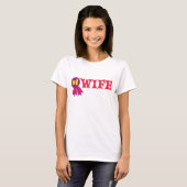 #1 Wife T-shirt (Voorkant volledig)