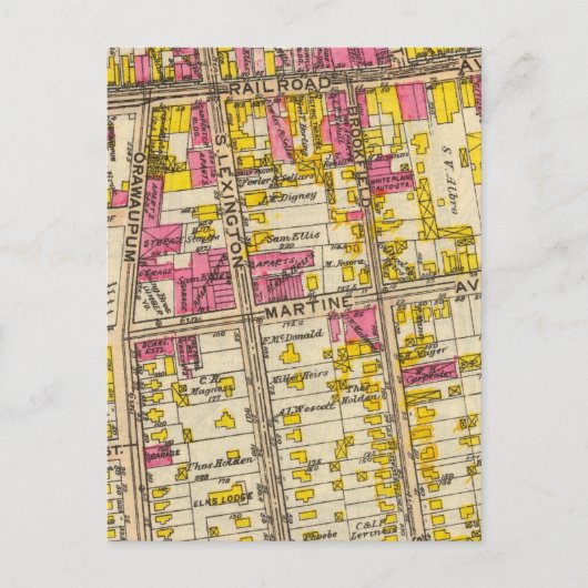 1 Witte vlakken Briefkaart (Voorkant)