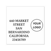 1" x 2,5" zelfinktende stempel (Design)