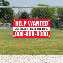 1' X 2' Help Gezochte banner