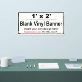 1 x 2 inch design uw eigen banner (Beurs)