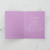 1 year milestone sobriety birthday cake card kaart (Binnen)