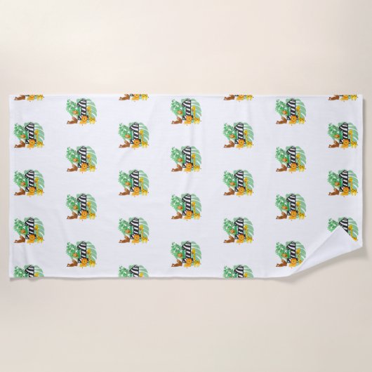 1 year old! Happy Birthday baby! Strandlaken (Voorkant)