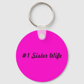 #1 Zuster Wife Sleutelhanger (Voorkant)