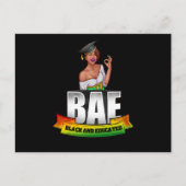 1 Zwarte Geschiedenis Maand Afrikaanse Amerikaanse Uitnodiging Briefkaart (Voorkant)