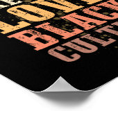 1 zwarte geschiedenis Maand Support Gift Manuel.Pn Poster (Hoek)