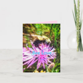 1BEE het OORSPRONKELIJKE KLEINE WENSKAART van de Kaart