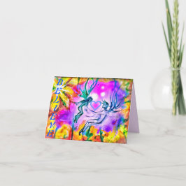 1BELIEVE FAERIES KLEIN WENSKAART KAART