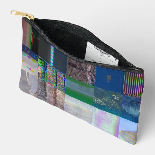 1C9984DA Glitch Art Digitale Vervorming Vaporwave Etui (Open)