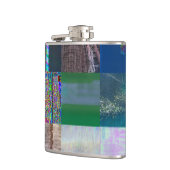 1C9984DA Glitch Art Digitale Vervorming Vaporwave Heupfles (Links)