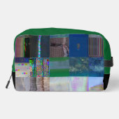 1C9984DA Glitch Art Digitale Vervorming Vaporwave Toilettasje (Achterkant)