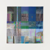 1C9984DA Glitch Art Digitale Vervorming Vaporwave Wandkleed (Voorkant (horizontaal))