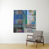 1C9984DA Glitch Art Digitale Vervorming Vaporwave Wandkleed (In situ)