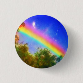 1COSMIC RAINBOW KLEINE SPELD RONDE BUTTON 3,2 CM