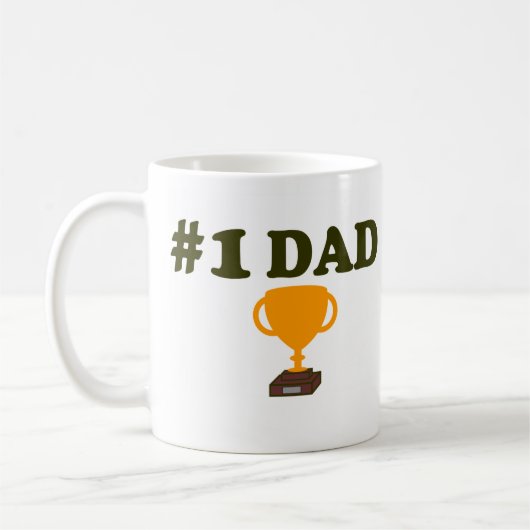 #1Dad Coffee Mok (Links)