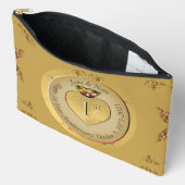1e/50e bruiloft Jubileum Golden Etui (Open)