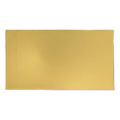 1e/50e bruiloft Jubileum Golden Kussensloop (Achterkant-Links)