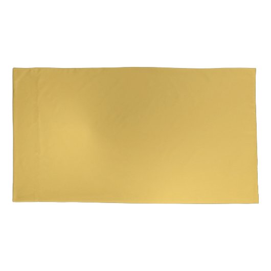 1e/50e bruiloft Jubileum Golden Kussensloop (Achterkant-Links)