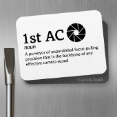 1e AC-definitie - camerateam 3" x 4" Flex Magneet