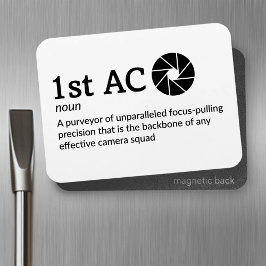 1e AC-definitie - camerateam 3" x 4" Flex Magneet