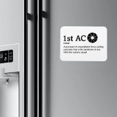 1e AC-definitie - camerateam 3" x 4" Flex Magneet