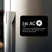 1e AC-definitie - Film Crew 3" x 4" Flex Magneet