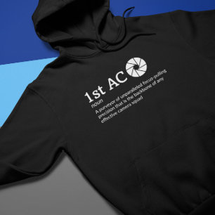 1e AC Definition Dark Mode - Camera Team Hoodie