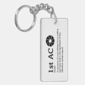 1e AC Definition - Film Crew Sleutelhanger (Voorkant Links)