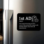 1e AD-definitie - Filmcrew 3" x 4" Flex Magneet