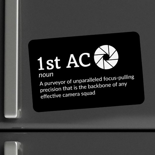 1e AD-definitie - Filmcrew 4" x 6" Flex Magneet