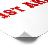 1e AD Veteran College Style Poster (Hoek)